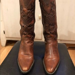 Carlos Santana leather boots